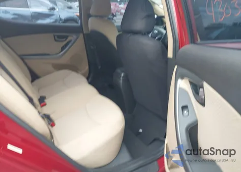 2012 Hyundai Elantra Gls (Ulsan Plant) from USA, damaged, VIN KMHDH4AE2CU384514